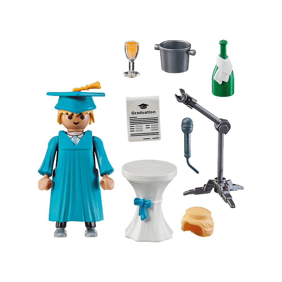 Đồ chơi mô hình Playmobil - Nhân vật Sinh viên trong ngày lễ tốt nghiệp