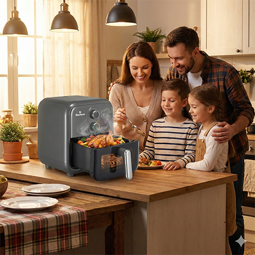 Nồi chiên không dầu Bluestone 7 lít AFB-5858 - Hàng chính hãng