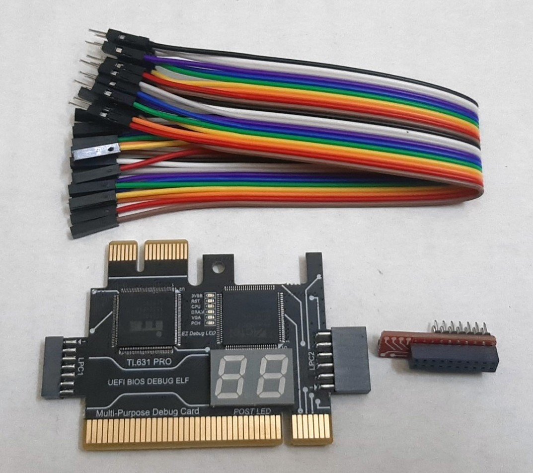 Card Test Main PC TL631 Pro dùng cho Thợ sữa chữa Mainboard Máy Tính