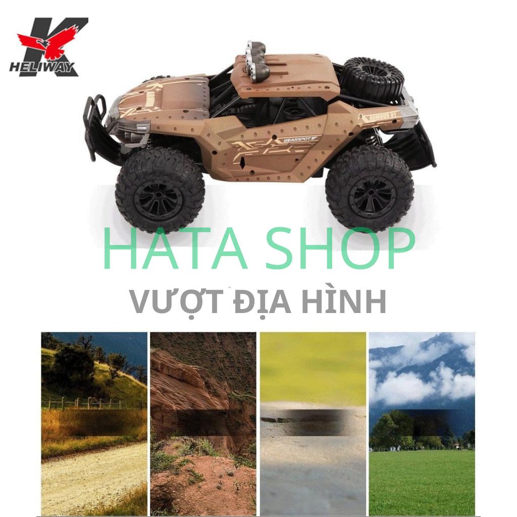 Xe Địa Hình HELIWAY 20km/h Điều Khiển Từ Xa Tỉ Lệ 1:16 Vượt Địa Hình Leo Núi Xe Đua Địa Hình Tốc Độ Cao Việt Dã