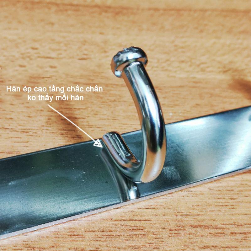 Móc treo đồ, quần áo INOX 100% 6, 7, 8, 9, 10, 11 móc