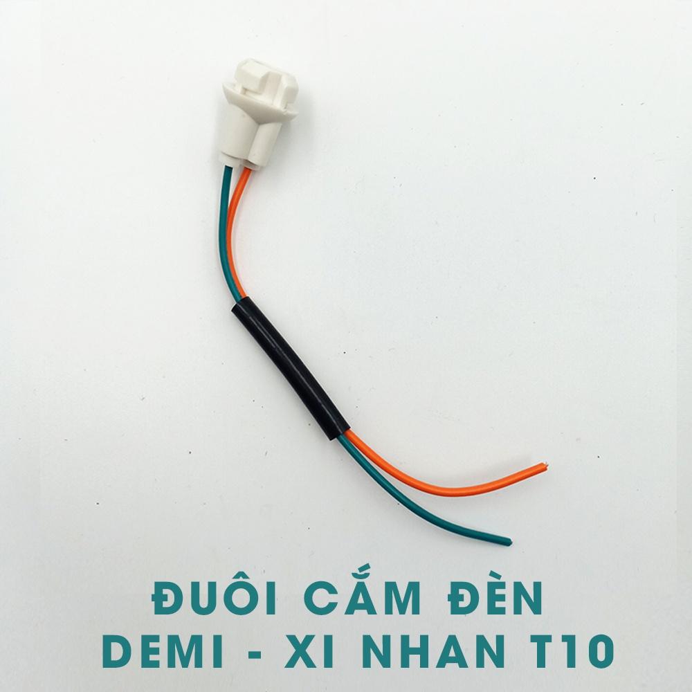 Combo đèn led t10 điều khiển và đèn hậu Audi gắn demi, xinhan nhiều màu và chế độ sáng khác nhau Pt Store