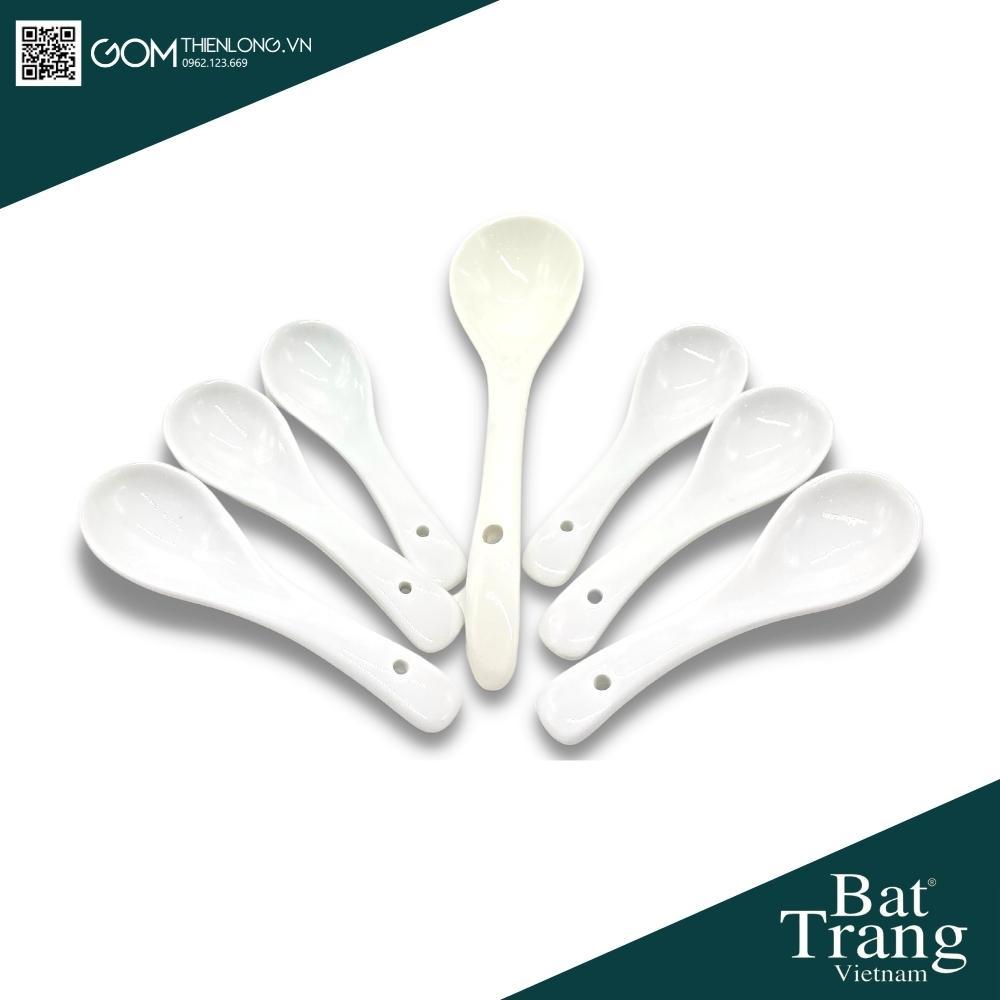 Combo Bộ Bát Đĩa Thắp Hương Men Trắng Trơn - ĐK 50 - 60cm - Đồ Thờ Bát Tràng - Gốm Thiên Long