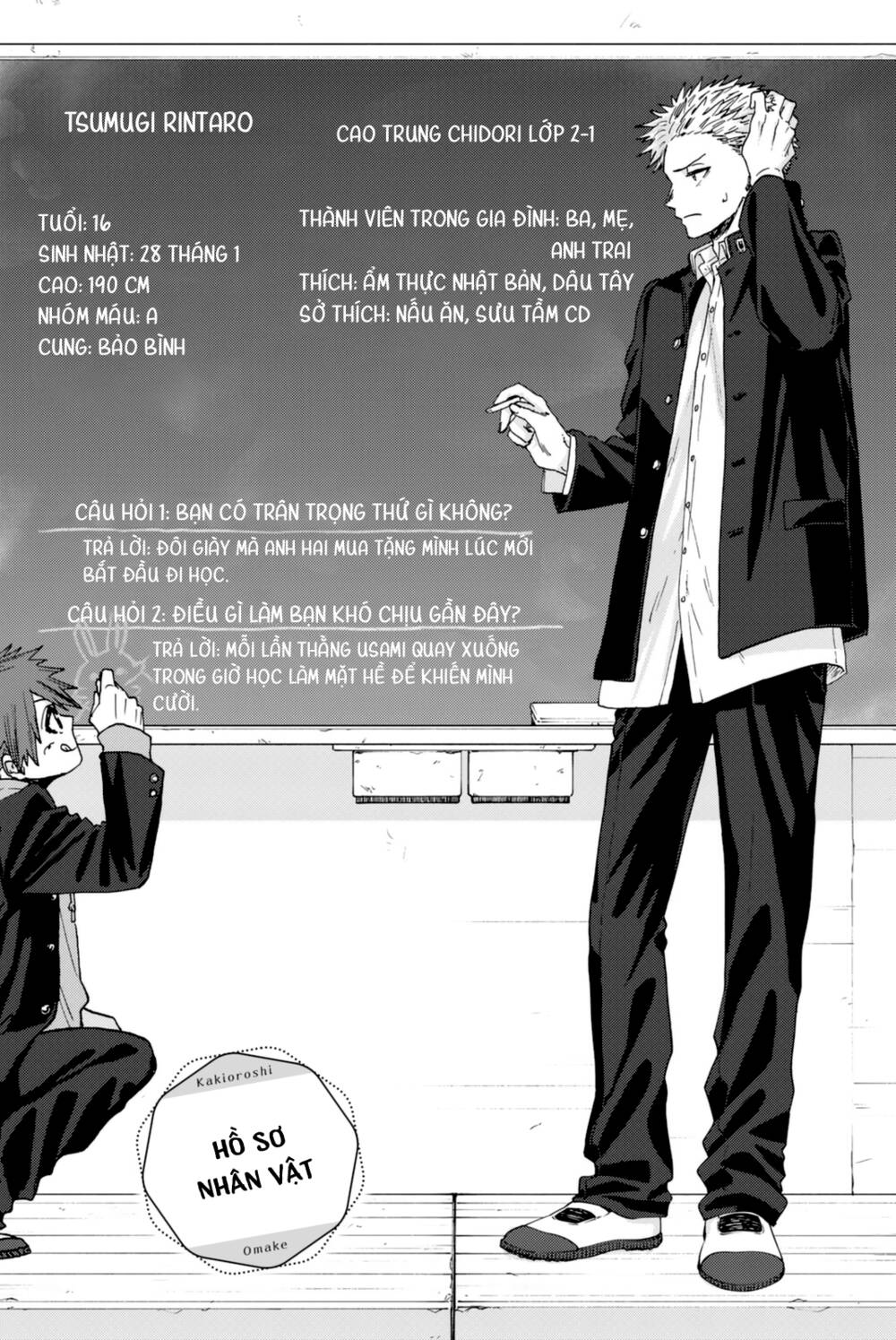 The Fragrant Flower Blooms With Dignity - Kaoru Hana Wa Rin To Saku chapter 5.5 2