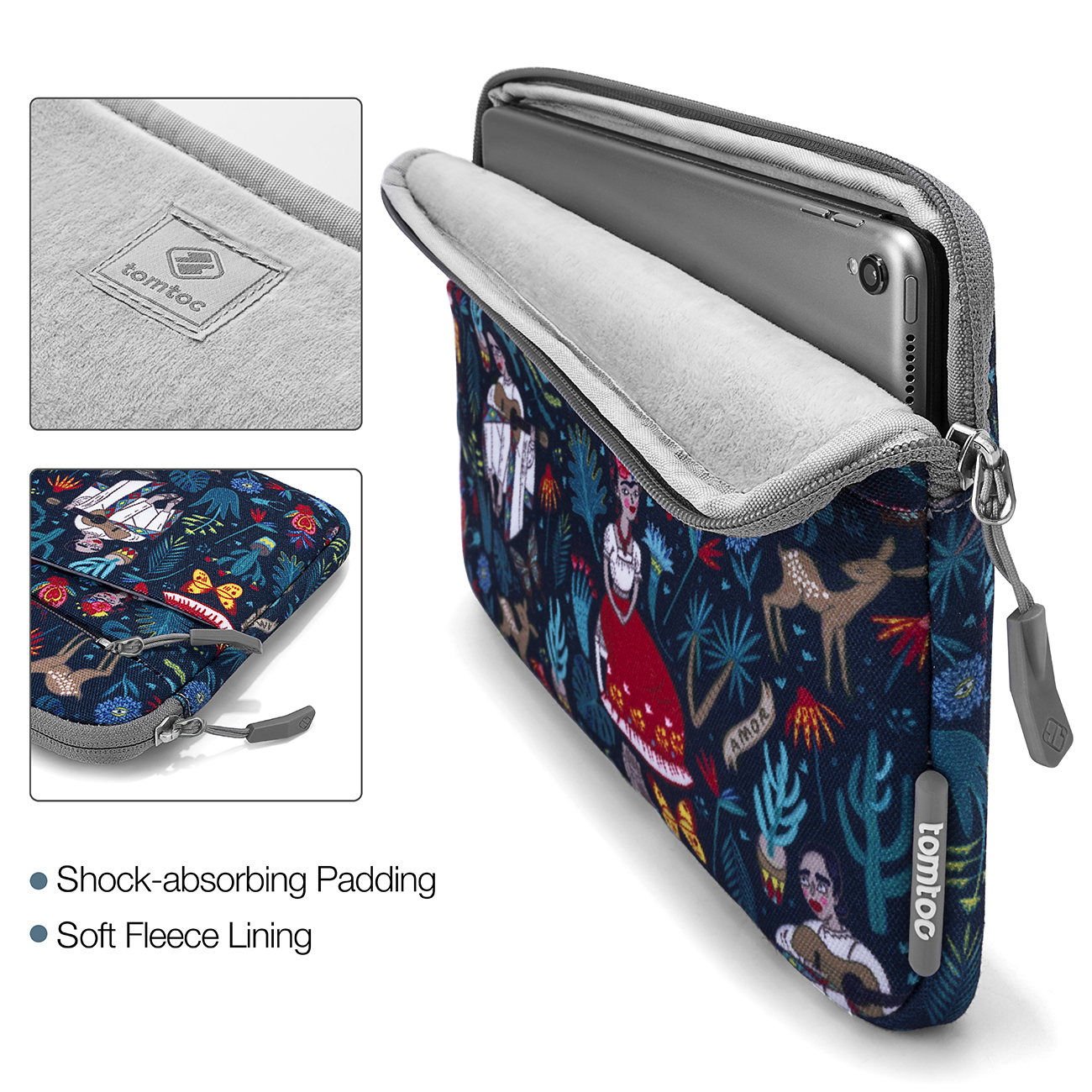 TÚI CHỐNG SỐC TOMTOC STYLE MACBOOK AIR/RETINA 13inch″ - Hàng Chính Hãng A18-C016