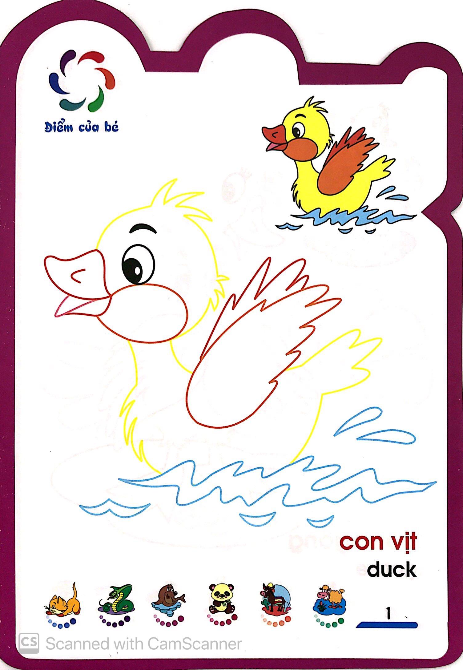 Họa Sĩ Tí Hon - Động Vật (Tái Bản)