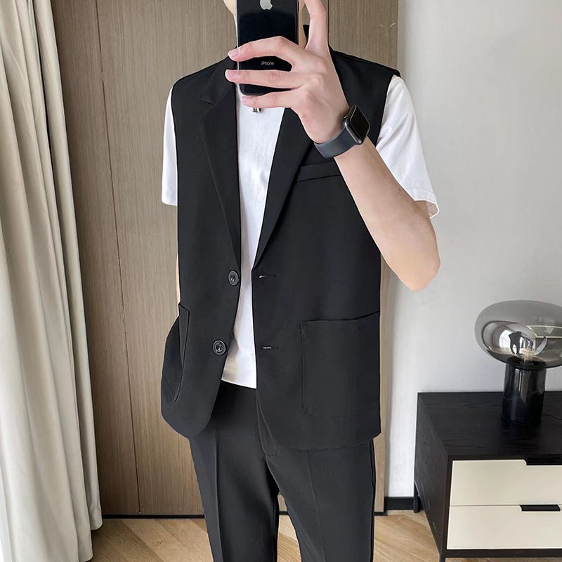Áo Gile, Áo Gile kiểu dáng vest nam sang trọng lịch lãm, thời trang hàng thiết kế cao cấp N47