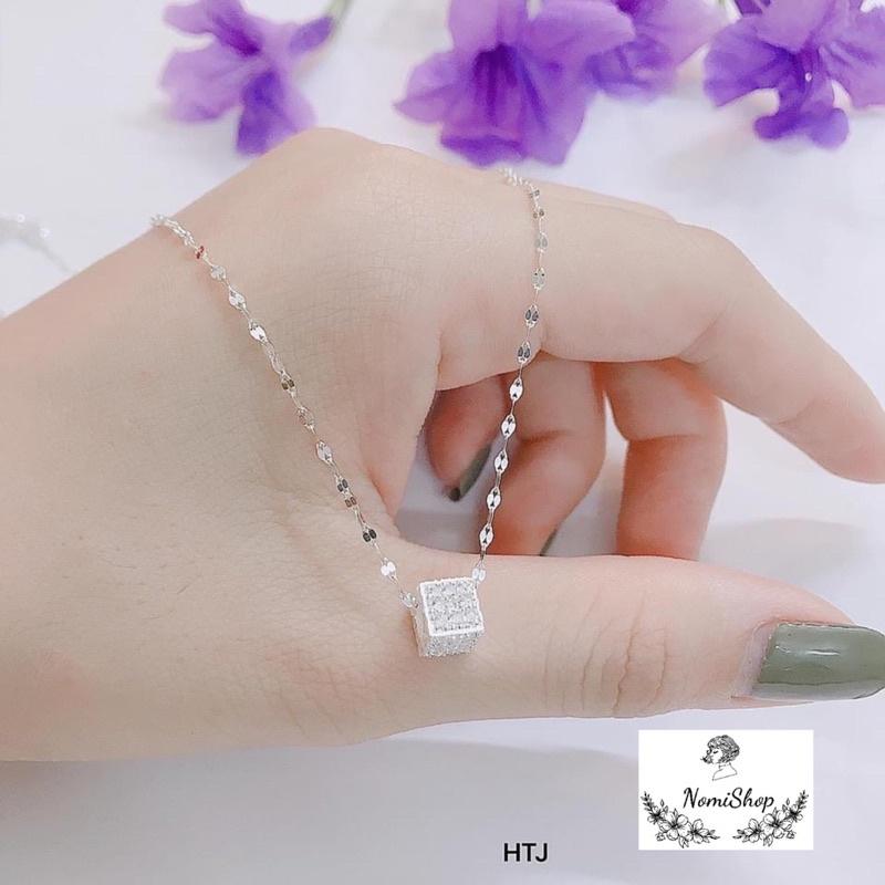 Dây chuyền nữ Bạc ta, mẫu xinh xắn Hot Hit. Đa dạng Phong cách - Bạc Nomi