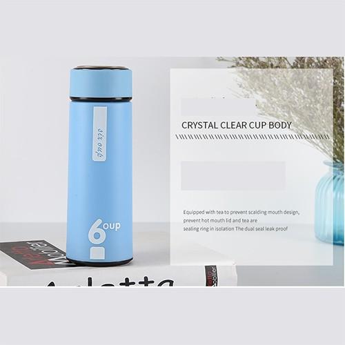 Bình Đựng Nước Giữ Nhiệt Lõi Thủy Tinh Chống Nóng 6 Oup Siêu Bền Đẹp 450ml