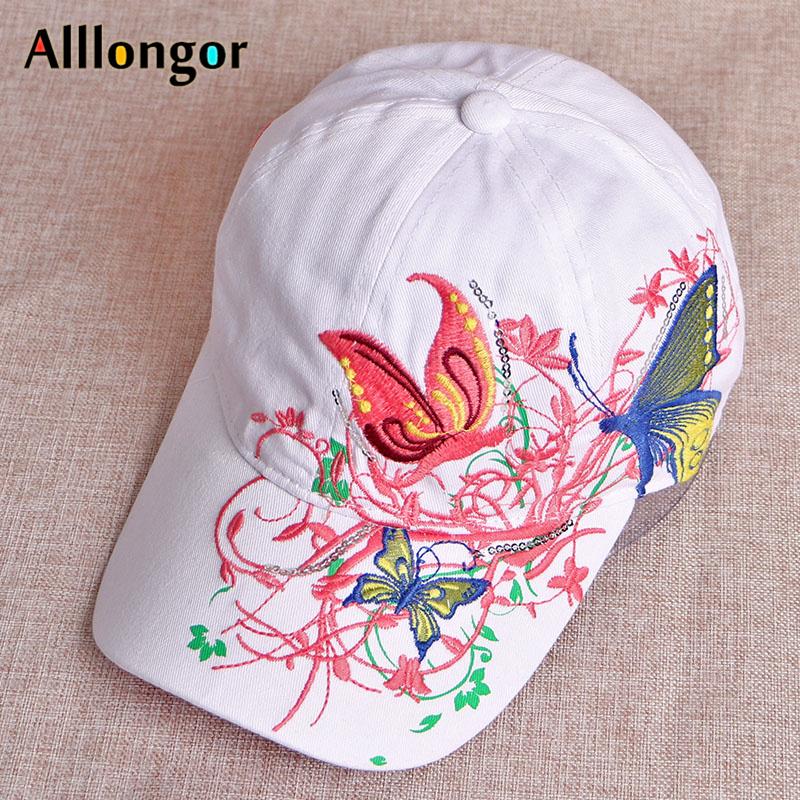Mũ mùa hè 2023 Snapback hip hop nữ mũ bóng chày mũ in hoa thêu bông casquette femme gorras trắng Color: Rose Red Size: Adjustable