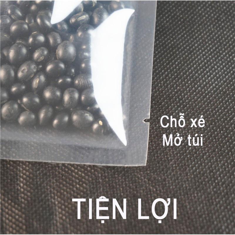 Túi PA hút chân không thực phẩm 2 mặt trơn dày 10 zem, 1kg túi hút chân không trơn đủ size