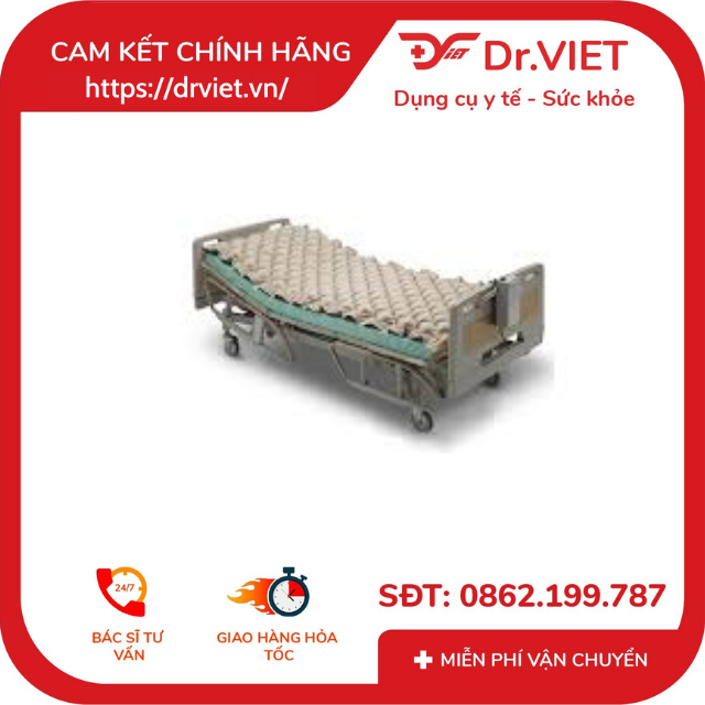 Đệm hơi chống loét LUCASS LC 5789 Chính hãng - Giảm áp lực tiếp xúc lên da, tránh lở loét