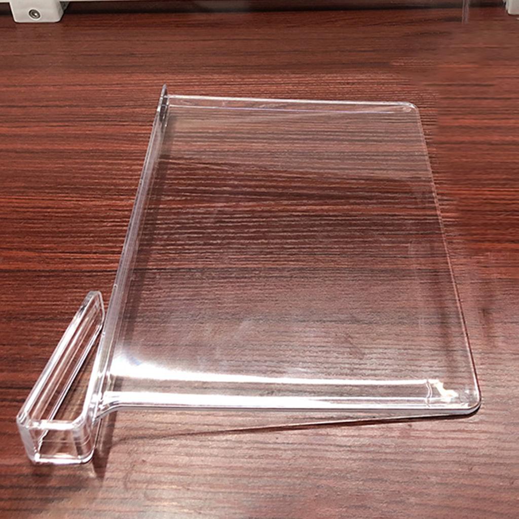 Multipurpose Clear Acrylic Shelf Dividers for Storage Organization Kitchen