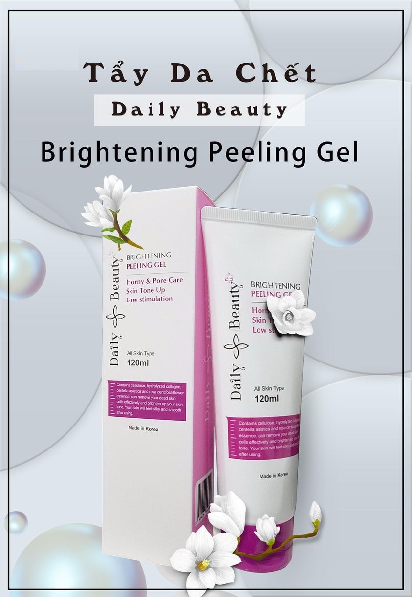 Combo 7 hộp Gel tẩy tế bào chết Daily Beauty Brightening Peeling Gel Hàn Quốc