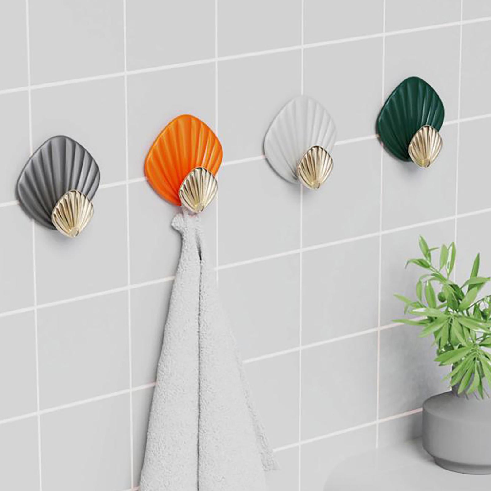 Creative Wall Hooks Key Hook Single Prong Coat Hook for Shirts Hats Ties