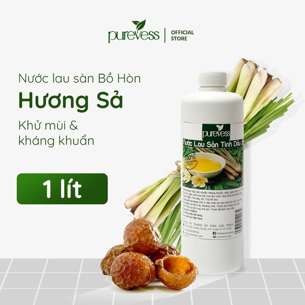 Nước lau sàn hữu cơ Purevess từ tinh dầu thiên nhiên giúp đuổi muỗi và côn trùng