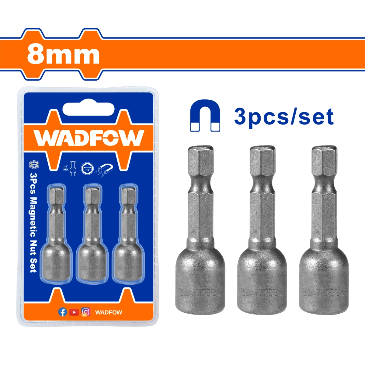 BỘ 3 MŨI BẮN TÔN WADFOW - HÀNG CHÍNH HÃNG