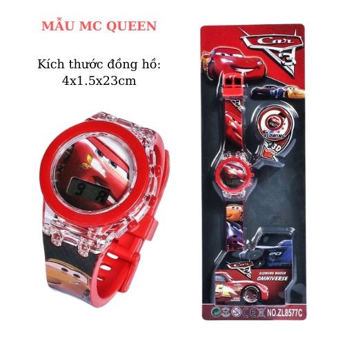 Đồ hồ trẻ em, đồng hồ bé trai người nhện, đội chó cứu hộ pawpatrol, mcqueen, micky cho bé trai từ 1 đến 10 tuổi