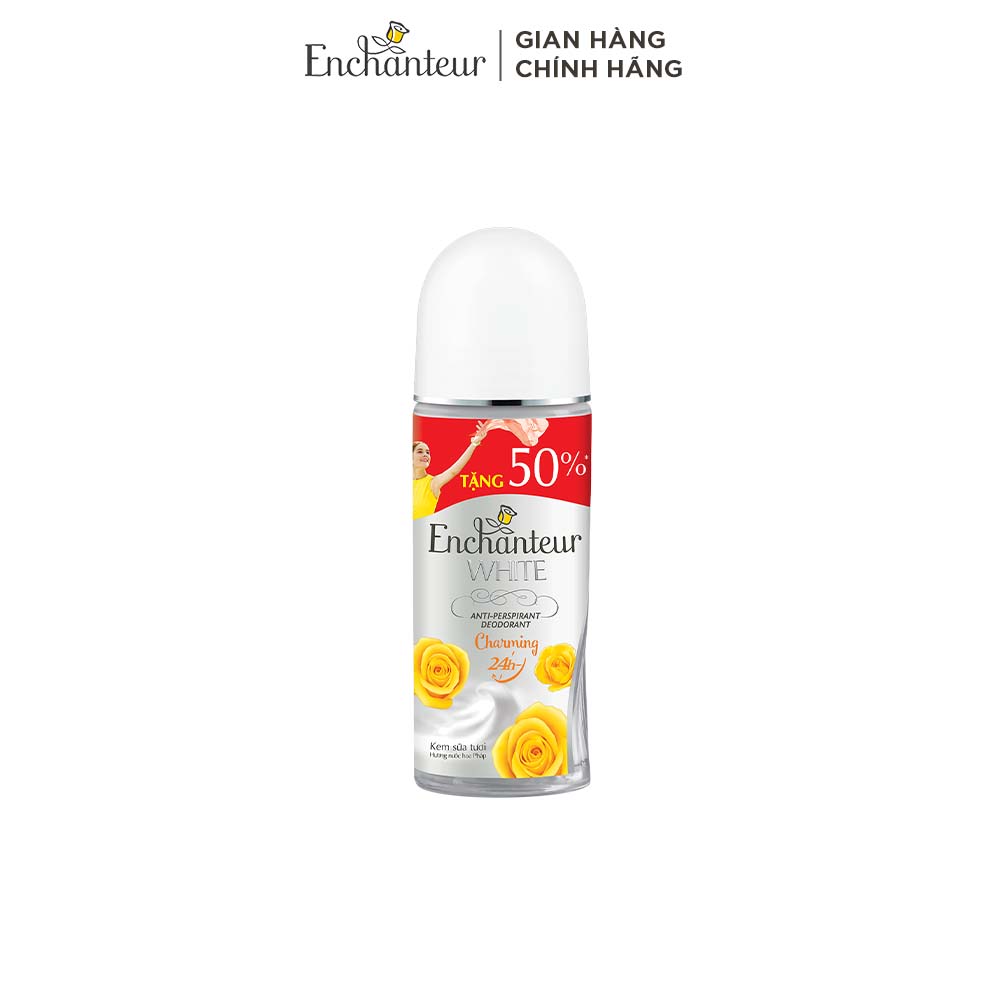 Lăn khử mùi trắng da Enchanteur Charming/Sensation/Delightful 75ml