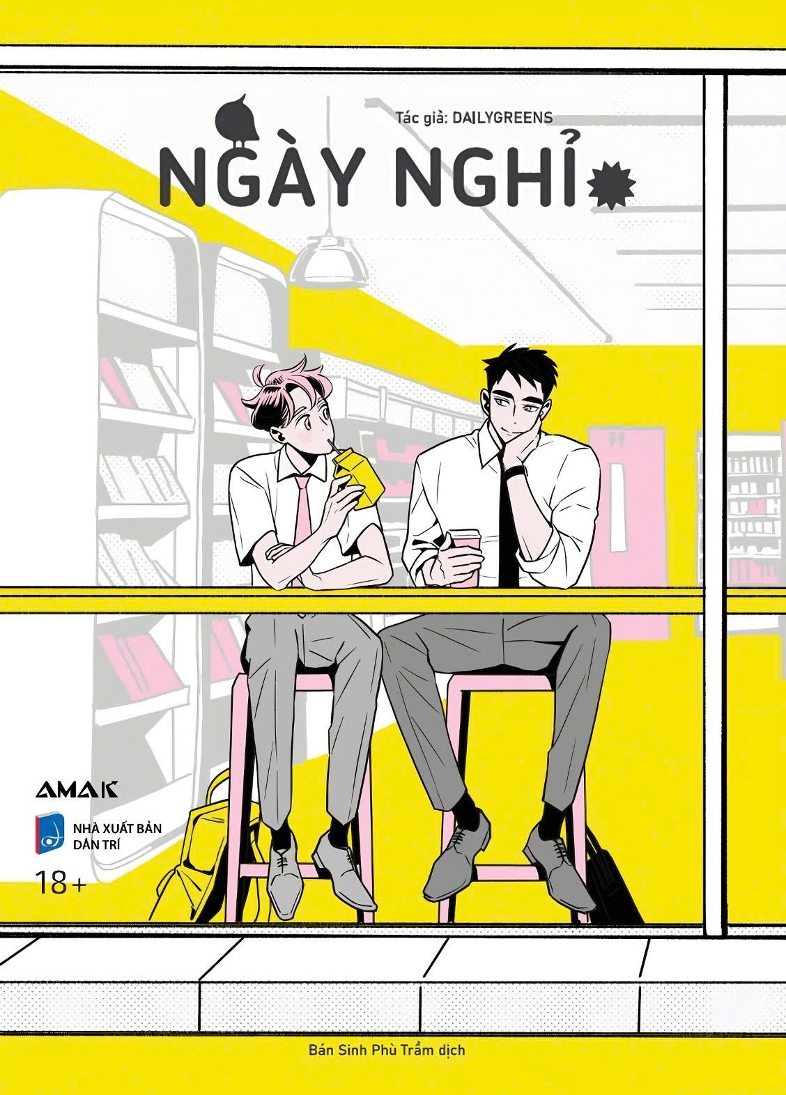 Sách - Ngày Nghỉ - Tặng Kèm 2 Bookmark Bế Hình Nhân Vật