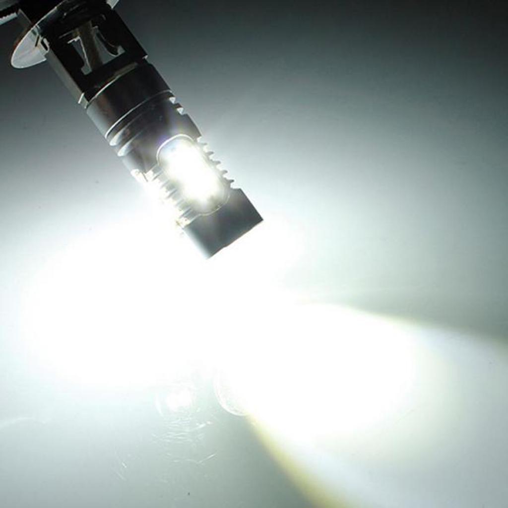 2PCS LED Car Signal  Light Bulb White  2323 10SMD 12V-24V 6500K