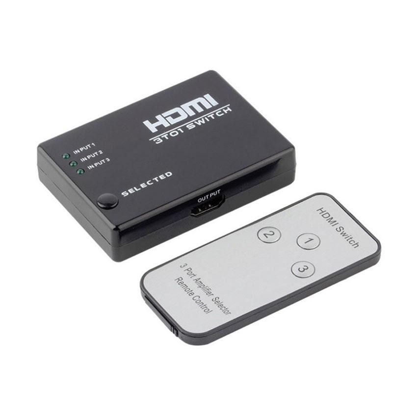 Bộ gộp HDMI Switch 3 vào 1 ra hỗ trợ 4K