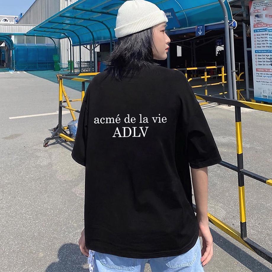 Áo Thun Nam Nữ ADLV BABY FACE SHORT SLEEVE T-SHIRT ASTRONAUT Vải Mát Hình In Đủ 2 Mặt Trước Và Sau Áo
