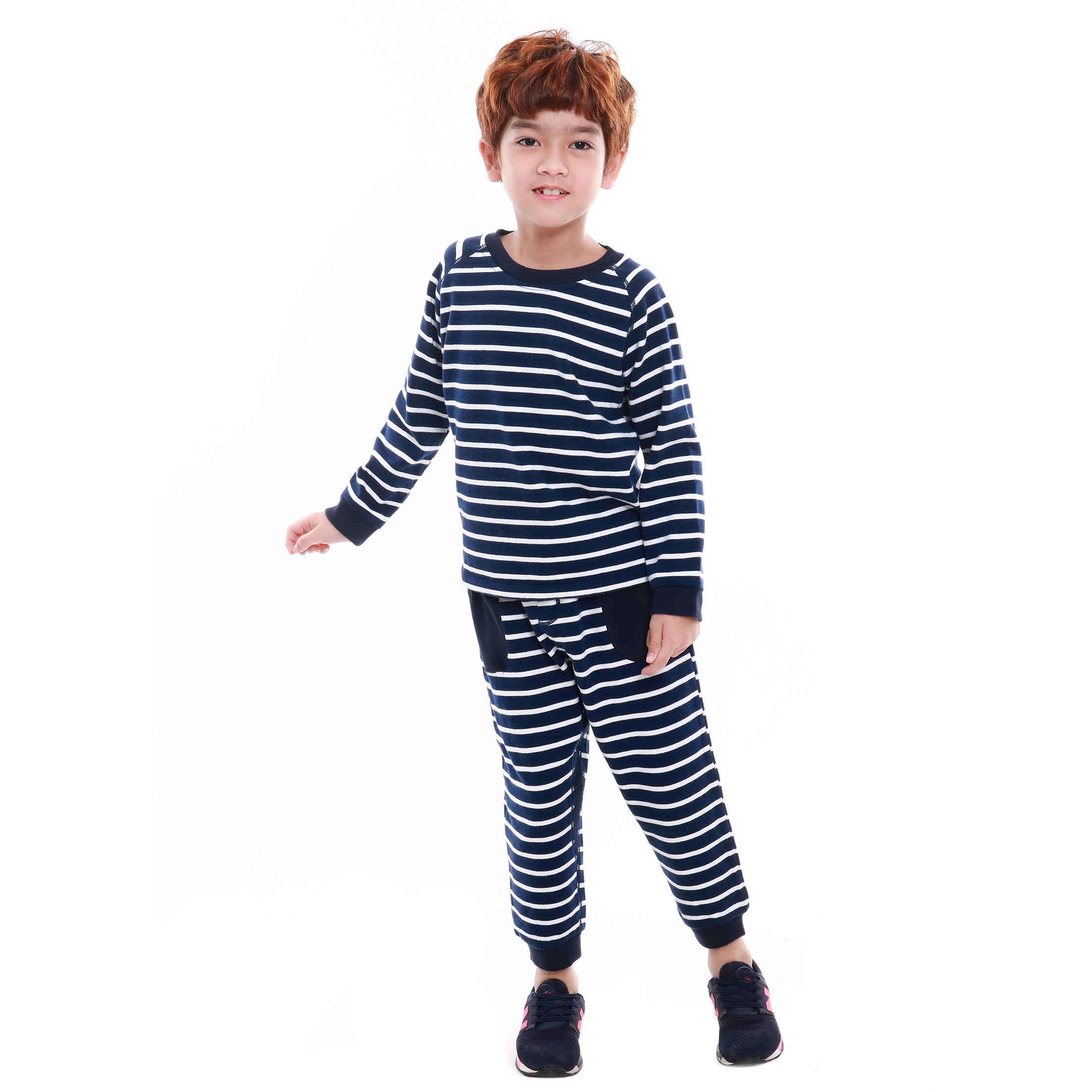 Bộ thu đông bé trai Narsis KE9076C cao cấp, chất vải Cotton mềm mại do giãn 4 chiều, thông thoáng, không dị ứng da