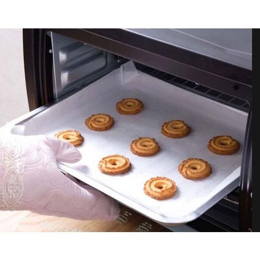 2 cuộn Giấy nến cuộn Goodbake lót nồi chiên không dầu - nướng bánh bông lan trứng muối, cookie