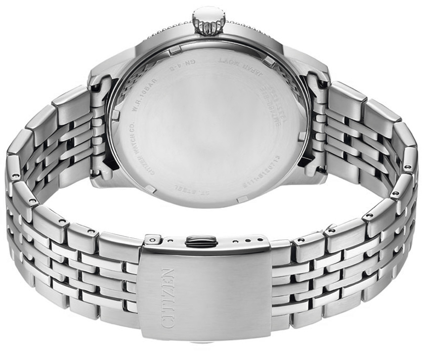 Đồng Hồ Nam Citizen Eco-Drive Dây Thép Không Gỉ BM7480-81E - Mặt Đen (42.5mm)