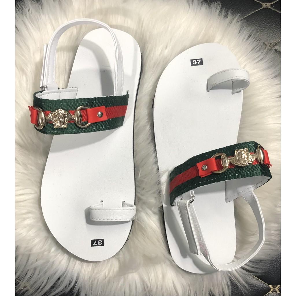 sandal đồng nai ( xăn đan nữ ) đế trắng quai hậu dù size từ 35 nữ đến 42 nữ đủ màu đủ size ib chọn thêm