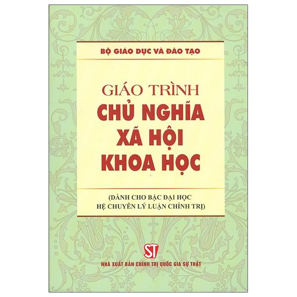 Giáo Trình Chủ Nghĩa Xã Hội Khoa Học