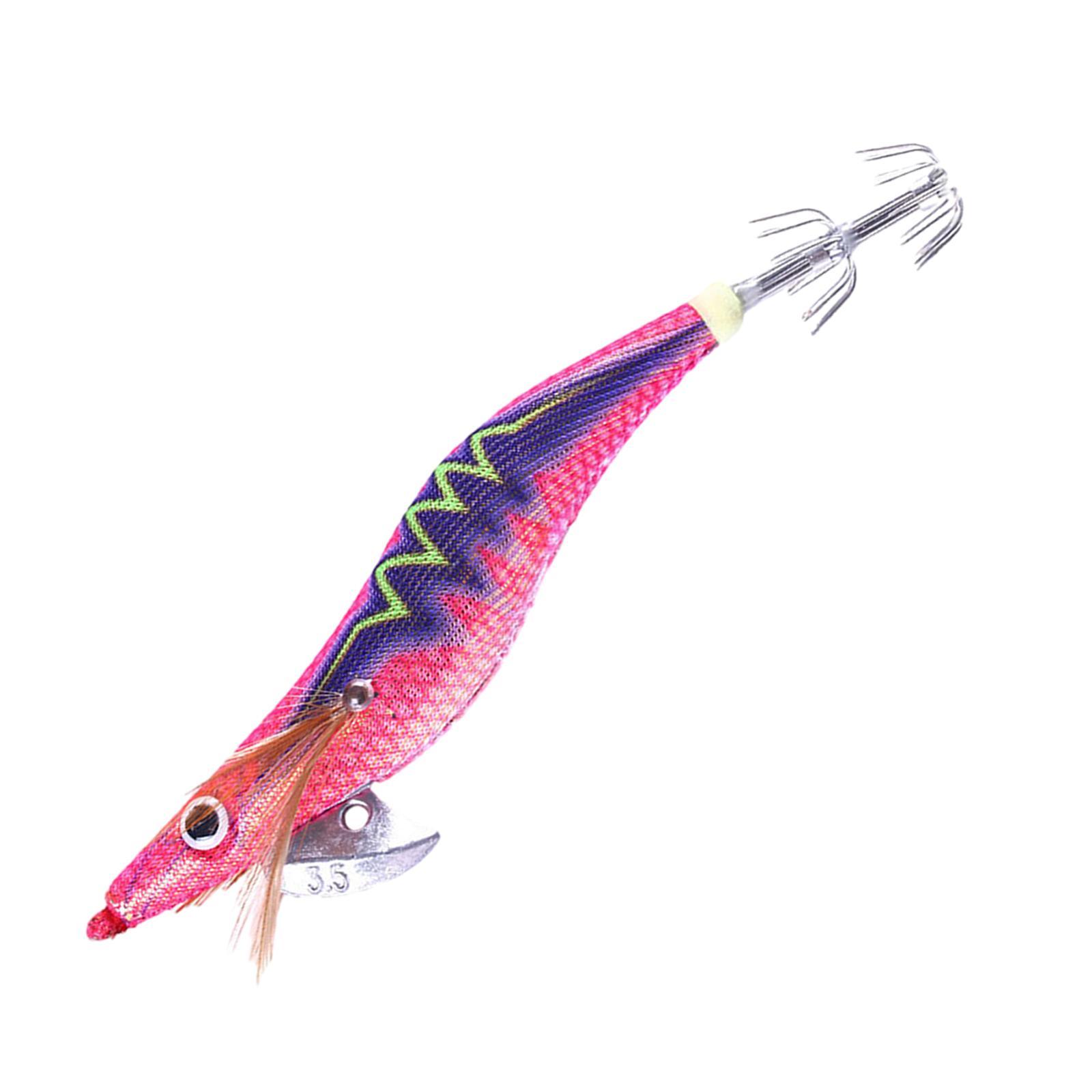 Luminous Squid Jig Hooks 14cm Artificial Squid Jig Lures Durable Squid Hooks