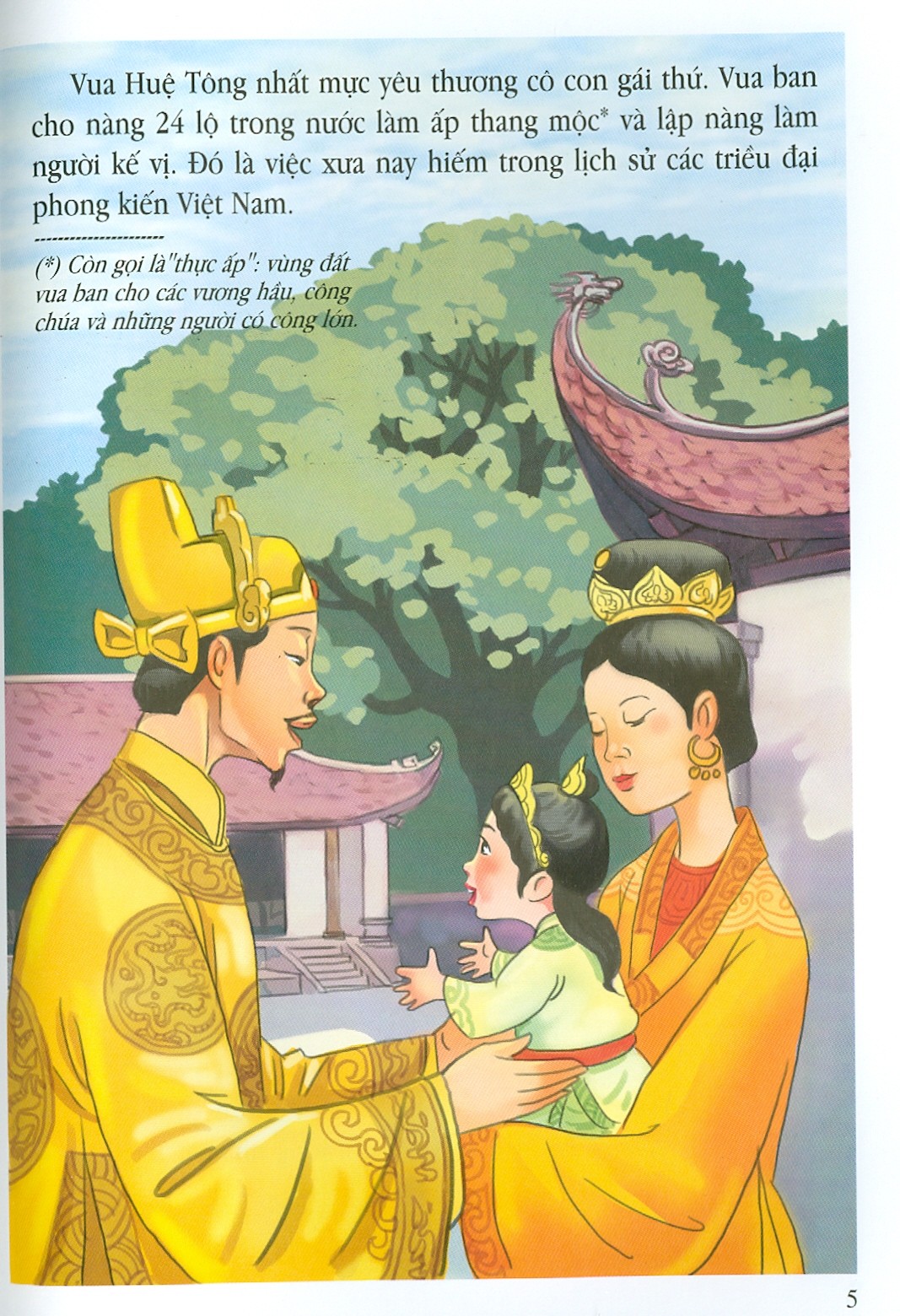 Tranh Truyện Lịch Sử Việt Nam - Lý Chiêu Hoàng