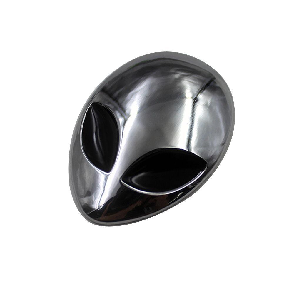 3D Chrome Metal Car Motorcycle Sticker Badge Tail Decals