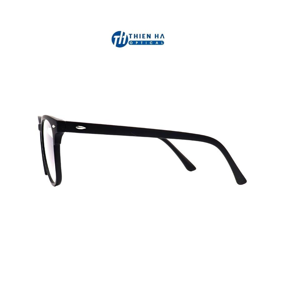 Gọng kính cận clubmaster nam nữ THIÊN HÀ OPTICAL chất liệu nhựa Tr90 dẻo nhẹ dễ đeo dáng trẻ trung nhiều màu TH30001