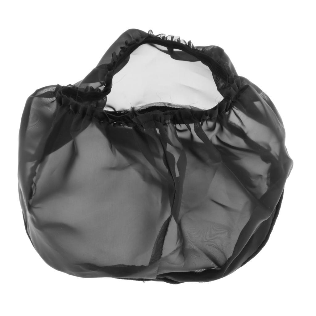2x Waterproof Rain Sock Cover For Harley Motorcycle Air Intake Filter Wrap