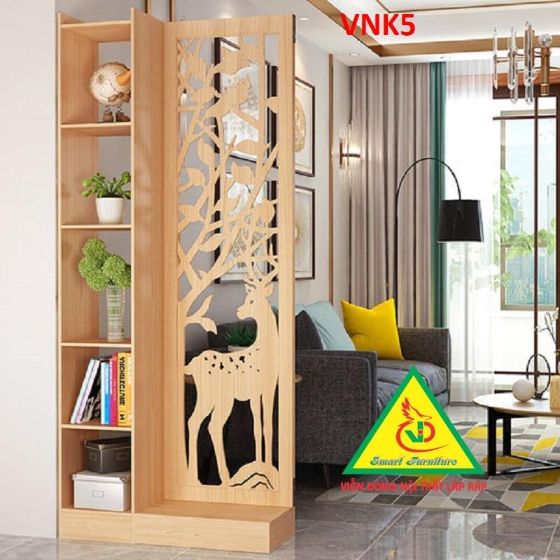 Vách ngăn tủ kệ VNK1- Nội thất lắp ráp Viendong Adv