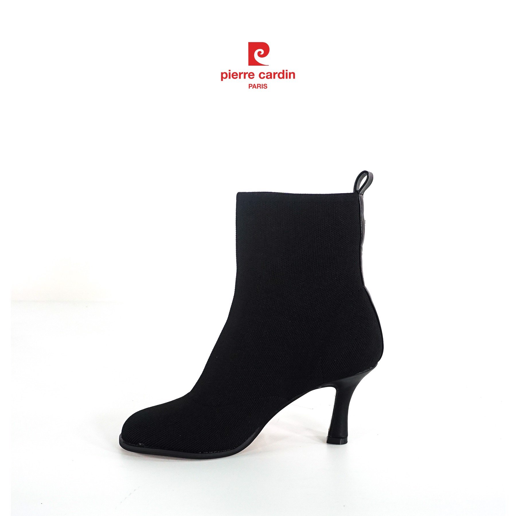 Giày boots nữ Pierre Cardin PCWFWS 204, chất liệu da cao cấp, đế cao 5 phân