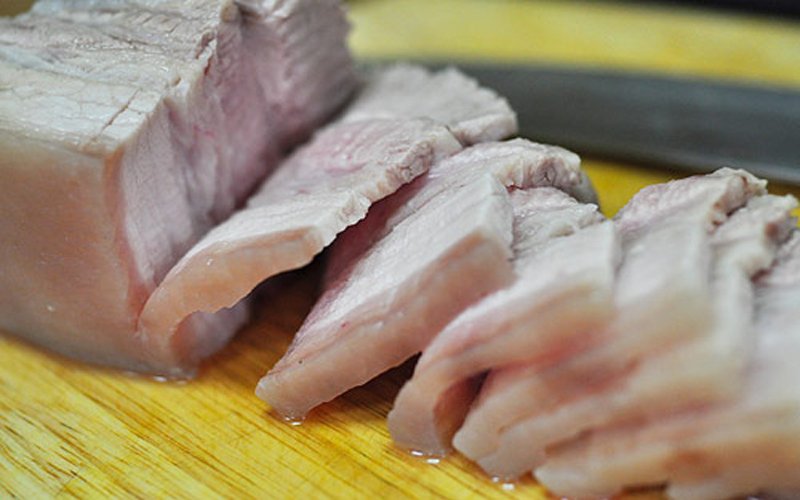 Thịt ba chỉ - ba rọi heo rút sườn - 1 KG