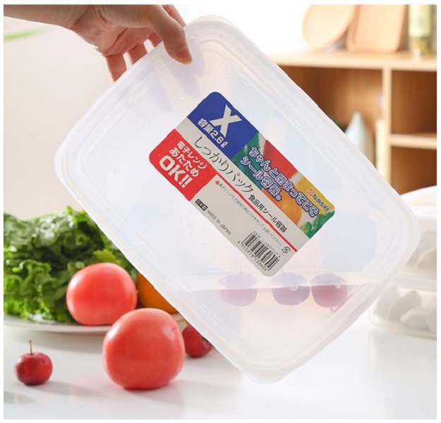 Combo 04 hộp lạnh kiểu chữ nhật 2 lít hàng nội địa Nhật Bản K.151#