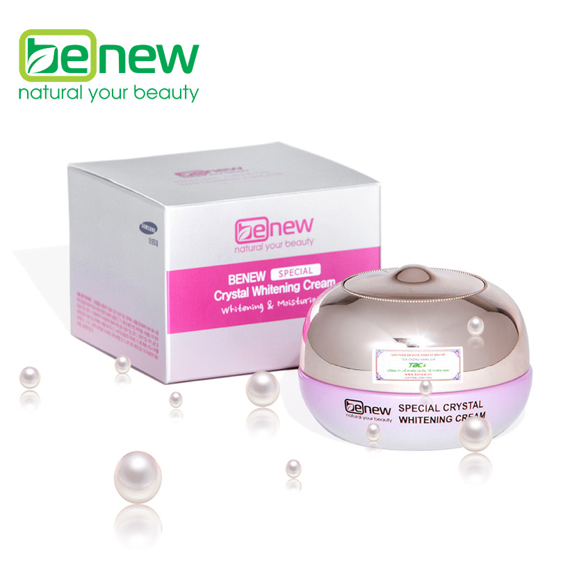 Kem Dưỡng Trắng Da Benew Special Crystal Whitening Cream (50ml) - Hàn Quốc Chính Hãng