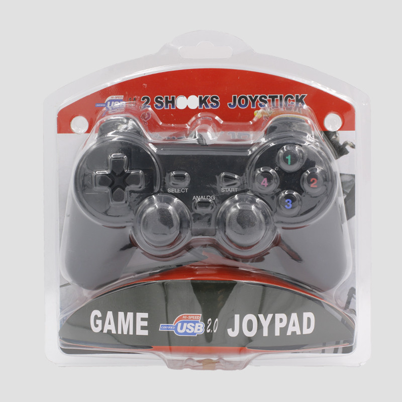 Hình ảnh Tay Cầm Chơi Game PC Đầu USB Có Rung, Joystick