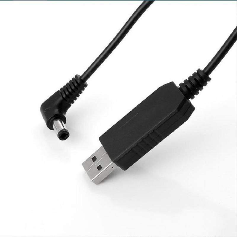 COVYIV USB DC 5V to 12V 9V Power Cable For Router WIFI Adapter Wire usb Boost Module Converter Via Powerbank 5.5*2.1mm