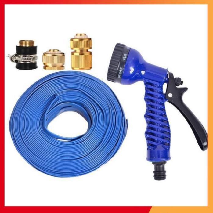 Bộ dây tăng áp 3 lần vòi xịt nước rửa xe, tưới cây loại 7-10m 206843