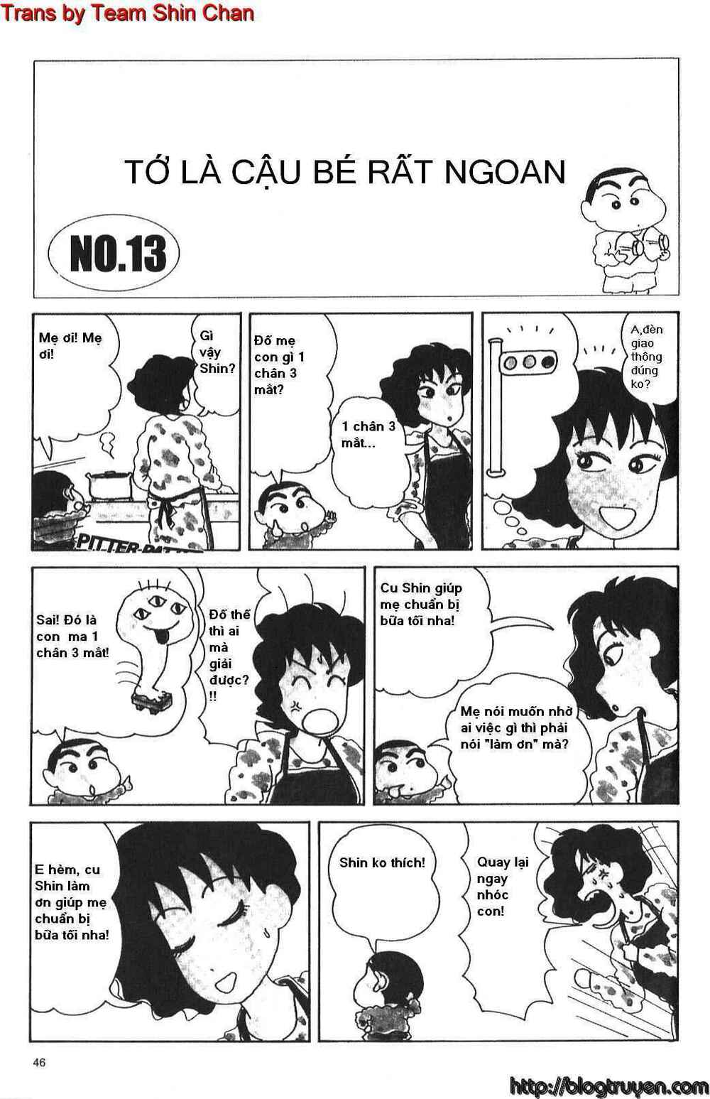 crayon shin-chan cậu bé bút chì chapter 3 48