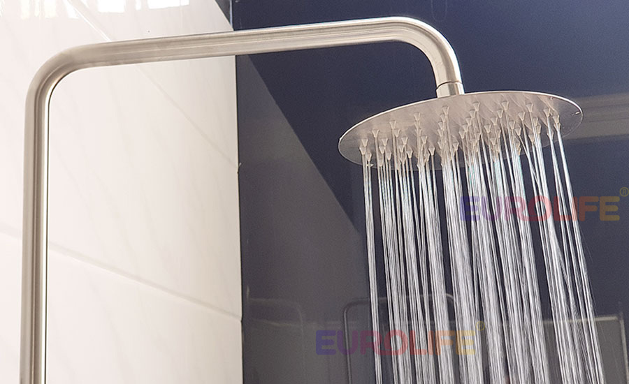 Đài sen tắm Inox SUS 304 Eurolife tròn EL-DST20