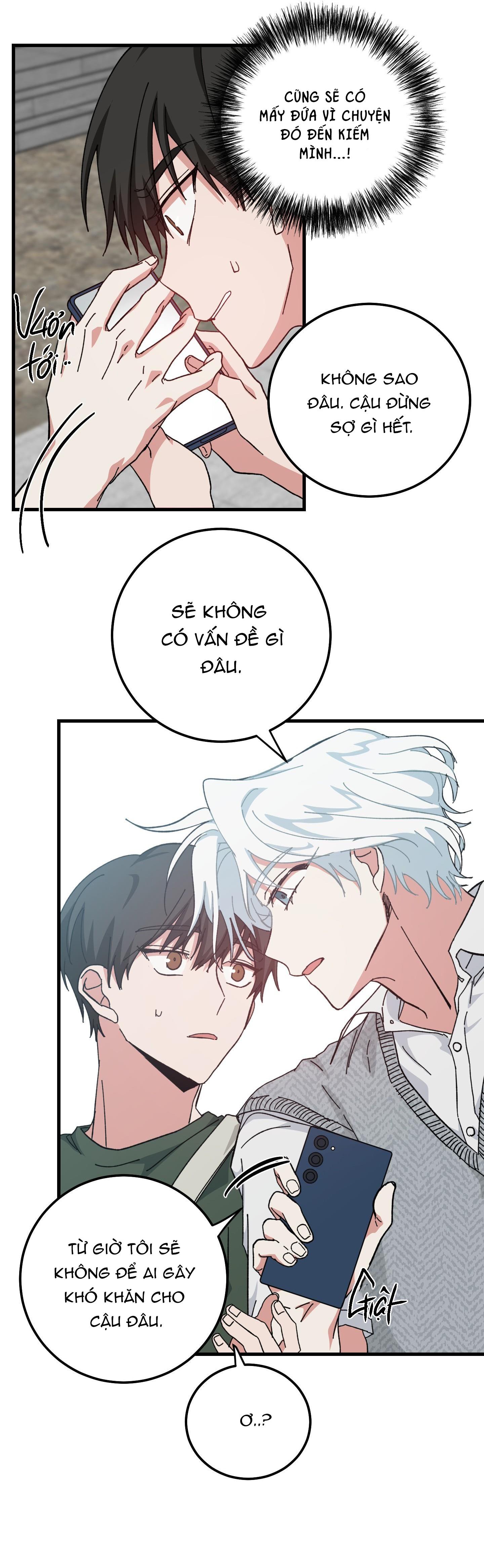 yêu tôi đi, thần hộ mệnh chapter 14 43