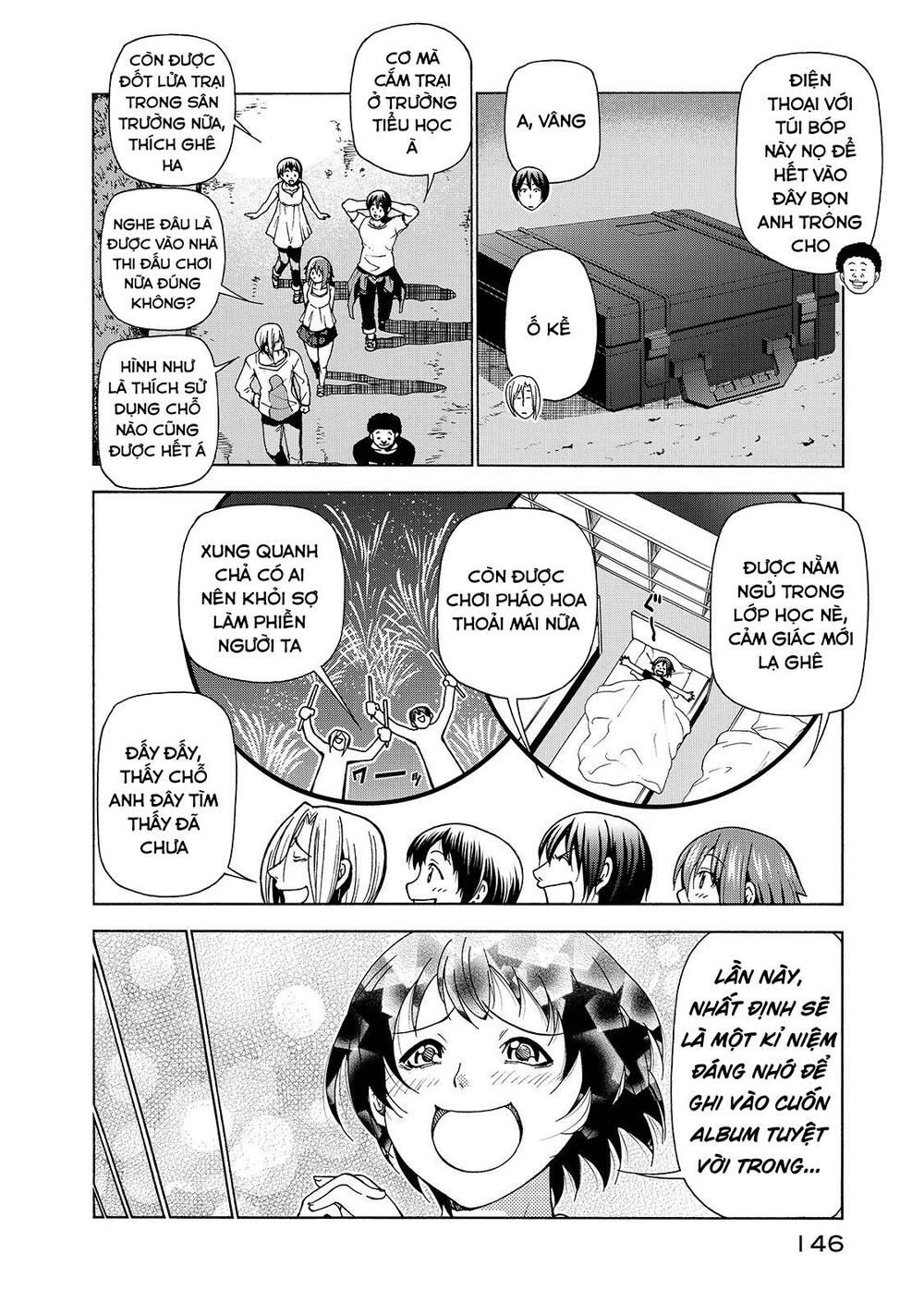 cô gái thích lặn - grand blue chapter 33 22