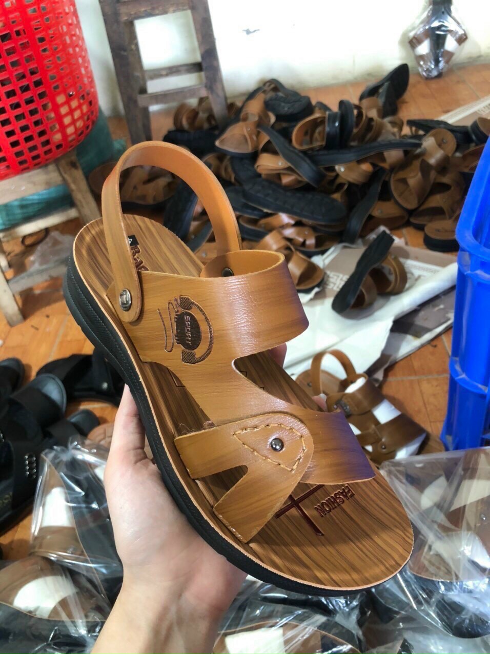 Dép sandals da nam cao cấp